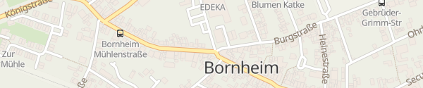 Karte E-Center EDEKA Bell Bornheim