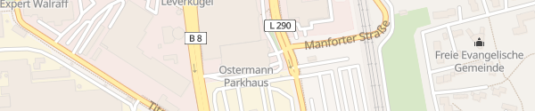 Karte Einrichtungshaus Ostermann Leverkusen