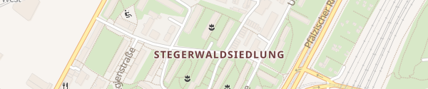 Karte Stegerwaldsiedlung Köln