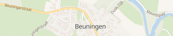 Karte Beuningerstraat Beuningen