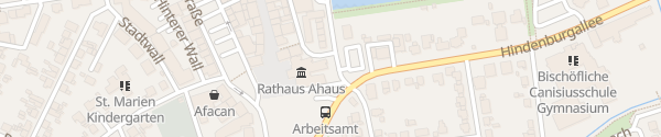 Karte Rathaus Ahaus