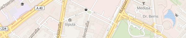 Karte Baedekerstraße Essen
