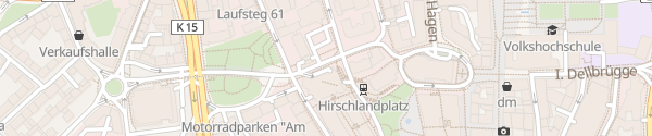 Karte Parkhaus Deutschlandhaus / Lindengalerie Essen