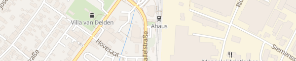 Karte Bahnhof Ahaus
