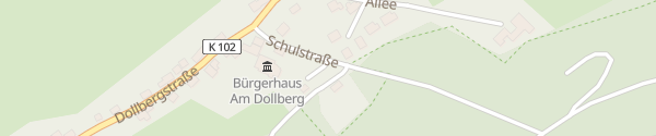 Karte Dorfplatz Bürgerhaus Neuhütten