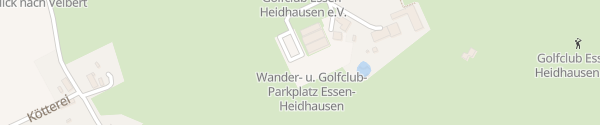 Karte Golfclub Essen Heidhausen Essen