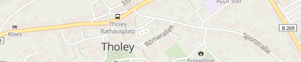 Karte Rathausplatz Tholey