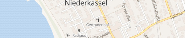 Karte Rathausplatz Niederkassel