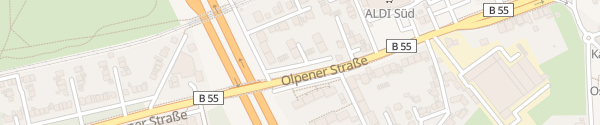 Karte Olpener Straße Köln