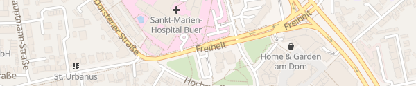 Karte Sankt-Marien-Hospital Gelsenkirchen