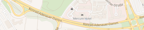 Karte Mercure Hotel Bonn Hardtberg Bonn
