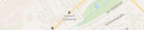 Karte Stadtwerke Sulzbach/Saar