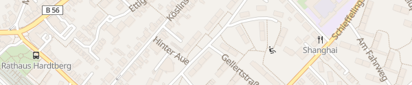 Karte Gottfried-Kinkel-Straße Bonn