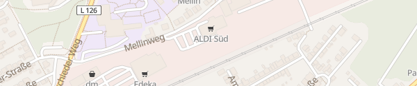 Karte ALDI Süd Sulzbach/Saar