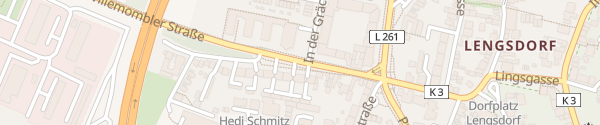 Karte Villemombler Straße Bonn