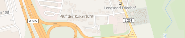 Karte Telekom Auf der Kaiserfuhr Bonn
