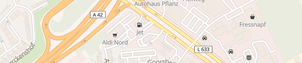 Karte McDonald's Grothusstraße Gelsenkirchen