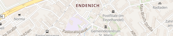 Karte Magdalenenstraße Bonn