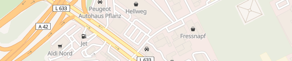 Karte Hellweg Gelsenkirchen