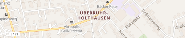 Karte Klapperstraße Essen