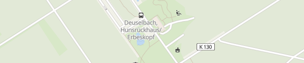 Karte Hunsrückhaus Wohnmobilstellplatz Deuselbach