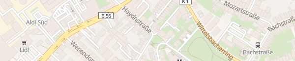 Karte Haydnstraße Bonn