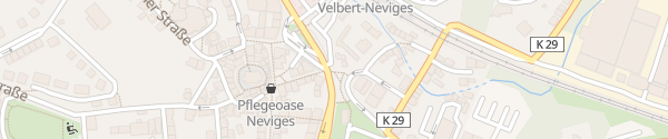 Karte Neviges S-Bahn P+R Velbert