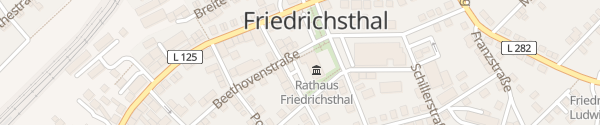 Karte Rathaus Friedrichsthal