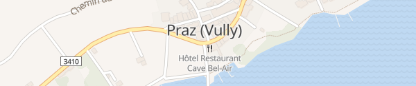 Karte Hôtel Restaurant Cave Bel-Air Praz-Vully