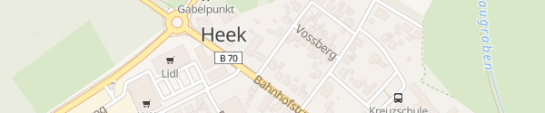 Karte Gemeinde Heek