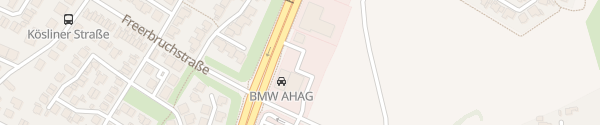 Karte BMW Autohaus AHAG Marl