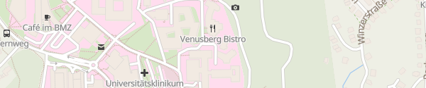 Karte venusberg bistro Bonn