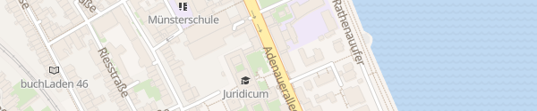 Karte Juridicum Bonn