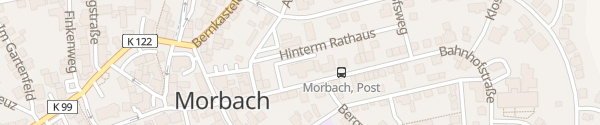 Karte E-Bike Ladestation Rathaus Morbach