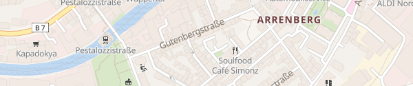 Karte Cafe Simonz Wuppertal