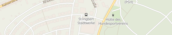 Karte Stadtwerke St. Ingbert