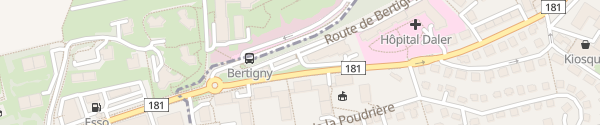 Karte Au Parc Hotel Fribourg