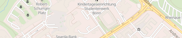 Karte Gästeparkplatz des BMVI Bonn
