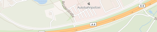 Karte Autobahnpolizei Bensberg Bergisch Gladbach