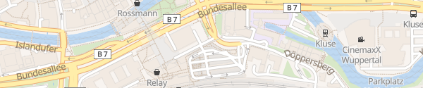 Karte Tiefgarage Hauptbahnhof Wuppertal
