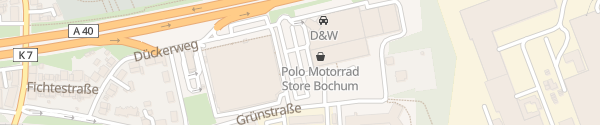 Karte D&W Bochum