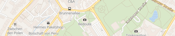 Karte La Redoute Bonn