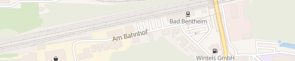 Karte Bahnhof Bad Bentheim