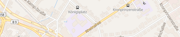 Karte Königsplatz Bonn