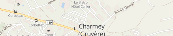 Karte Hotel Cailler Charmey