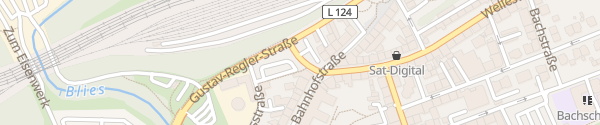 Karte P10 Gasstraße Neunkirchen