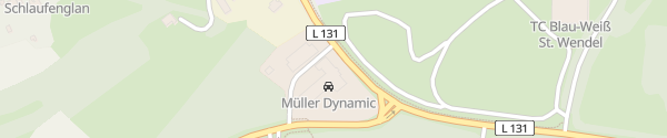 Karte BMW Autohaus Müller-Dynamic St. Wendel