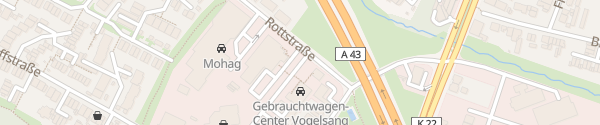 Karte BMW Vogelsang Automobile Recklinghausen