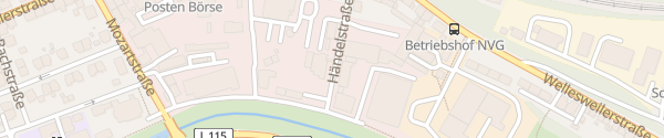 Karte Händelstraße Neunkirchen