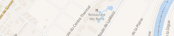 Karte Les Bains de Saillon Saillon